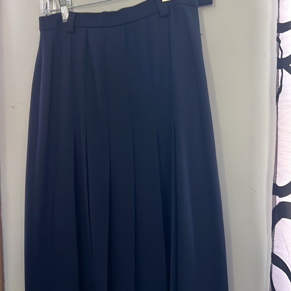 Mondi Wool Blend Full Length Pleated Skirt European size 36 - Picture 2 of 7